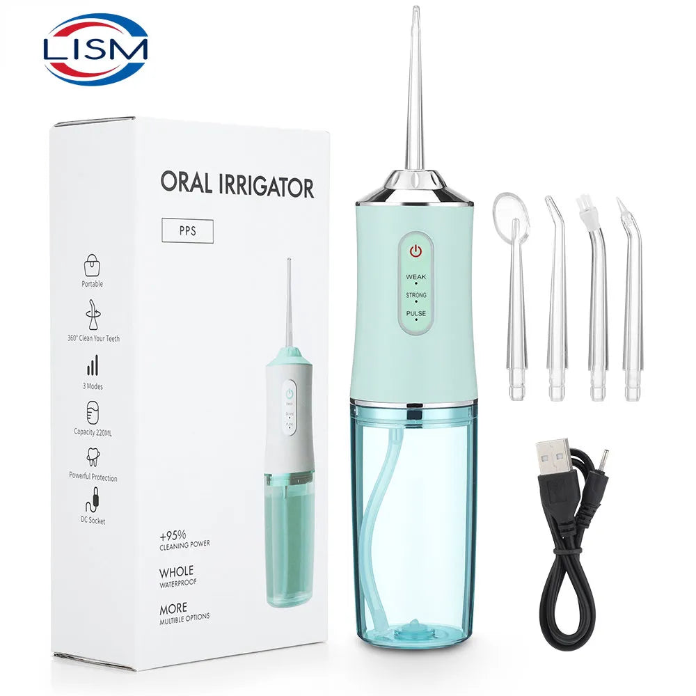 DentalCare™: Portable Dental Water Flosser